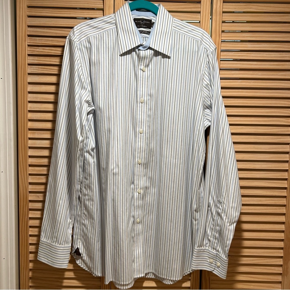 Tailored Fit Striped Dress Shirt